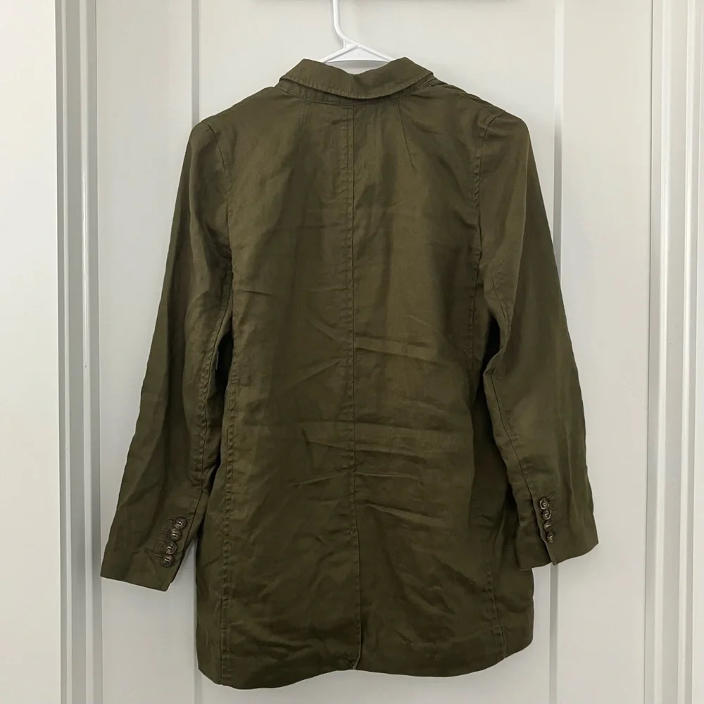 Madewell Linen Larsen Blazer - Picture 4 of 5